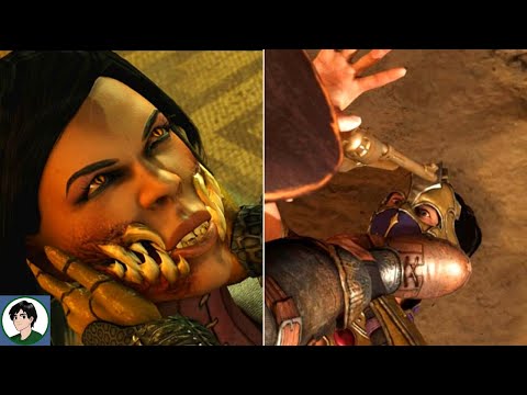 Mileena and Rain All Cutscenes In Mortal Kombat X
