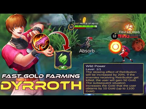 Dyrroth perfect core emblem!Jungle w/ wild power | Dyrroth God.