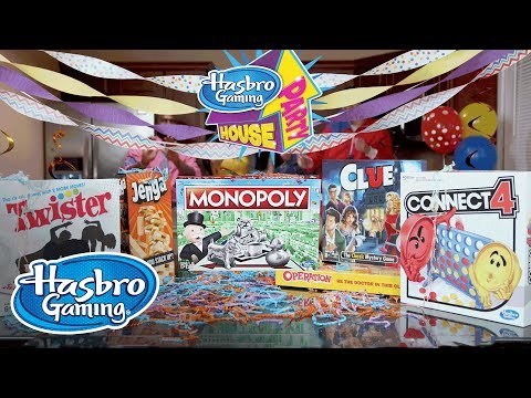 It’s a Hasbro House Party 🎉 w/ Jenga, Connect 4, Clue, Operation & Twister - Hasbro Gaming