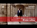 【Kyoto Prize Laureate Introduction】Bruno Latour