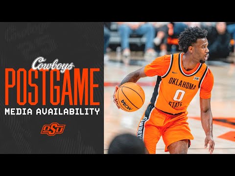 Cowboy Basketball Media Availability | Oklahoma State Postgame vs. Kansas City (12-18-2025)