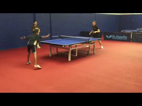Sid and Nandan play Ilija Lupulesku (Lupi), 4-time US Men's Champion and Olympic Silver medallist
