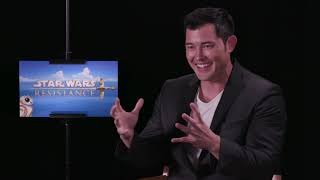 Star Wars Resistance Talent Interviews by Nathalia J. video