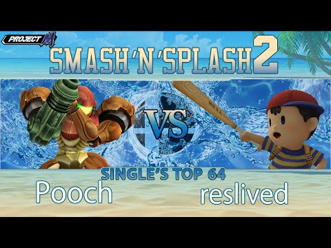 Pooch (Samus) vs. reslived (Ness) - Smash'N'Splash 2 Singles Winner's Top 64