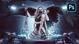 Photoshop Speed Art: The Dark Angel