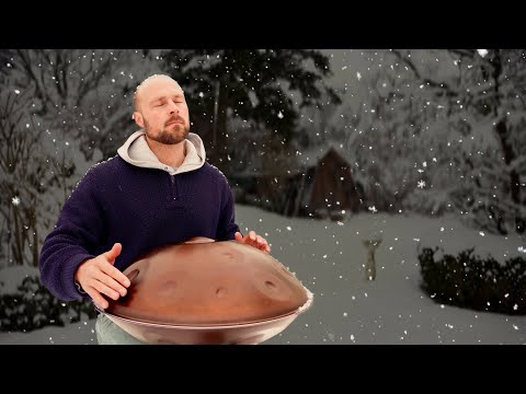 Calm within the Cold | 1Hour uplifting Handpan Music | Johann Immanuel