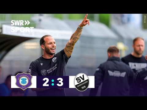 FC Erzgebirge Aue 2-3 SV Sport Verein 1916 Sandhausen