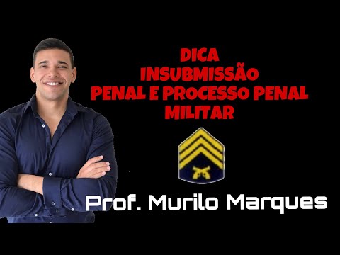 DICA - Insubmissão - penal e processo penal militar