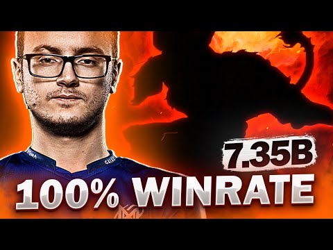 MIRACLE spamming THIS Hero on NEW 7.35b Patch - 100% Winrate