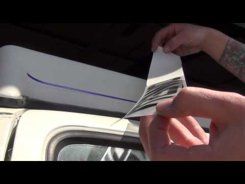 Westfalia Luggage Rack & Pop-Top Decal Application