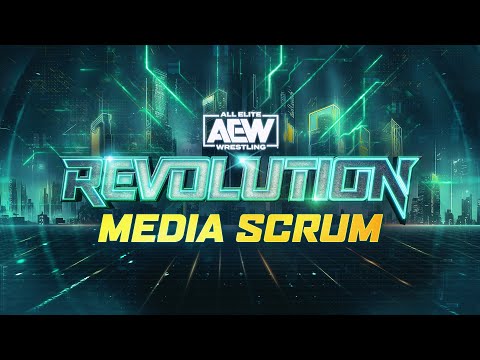 AEW Revolution Media Scrum