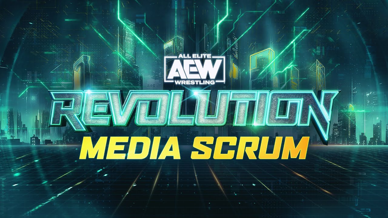 AEW Revolution Media Scrum