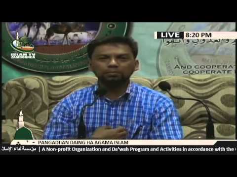 Pangadjian daing ha Agama Islam lecture by Sheikh Abdulmuhmin Mujahid (Tausug)
