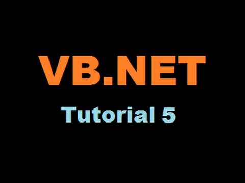 VB.NET Tutorial 5 : How to use ProgressBars Control in Visual Basic .NET (Visual Studio)