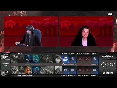 (RU) RNG vs Soniqs | map 1 | DPC Group Stage | by Mila & Ainkrad