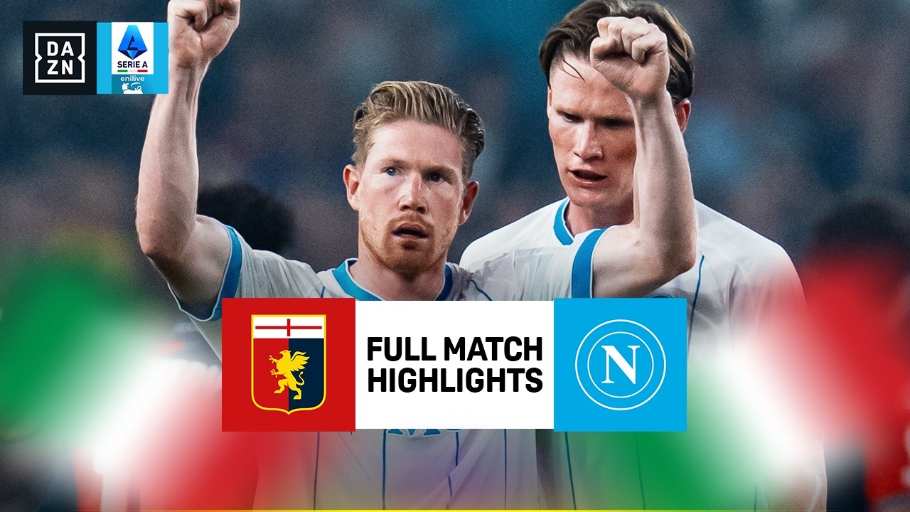 Genoa vs Napoli | Matchday 1 | 2026-27 Serie A Highlights