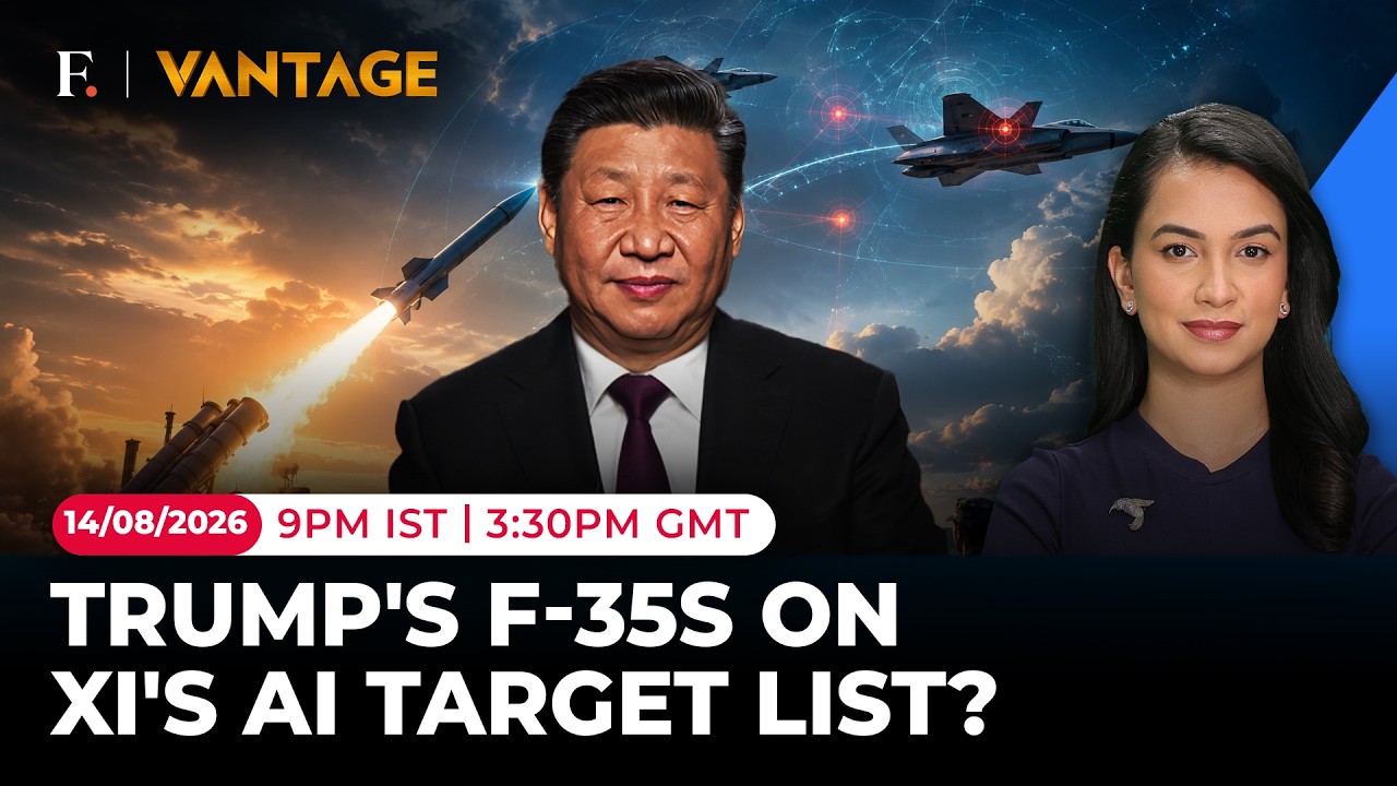 Xi’s China Tests AI Missile To Spot Trump’s F-35, F-22-Like Targets | Vantage on Firstpost | 4K