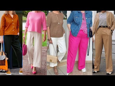 ATUENDOS PARA VERSE BIEN VESTIDA PASADOS LOS 50/ LOOKS PARA SEÑORAS MADURAS MODERNAS y con ESTILO
