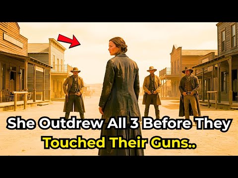 They Thought the Old Widow Was an Easy Kill… BUT She Outdrew All 3 Before They Touched Their Guns