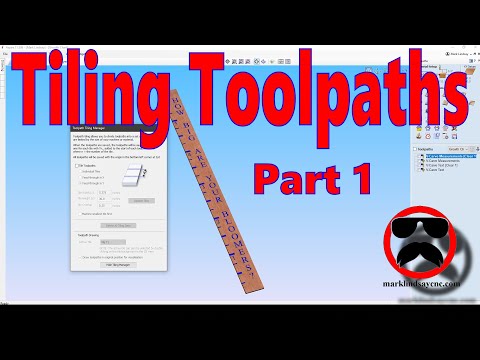 Tiling Toolpaths Part 1 – Design, Toolpath, and Save G-Code