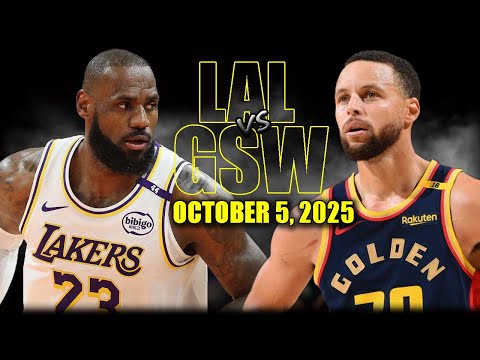 Los Angeles Lakers vs Golden State Warriors Full Game Highlights - October 5, 2025 | NBA Preseason