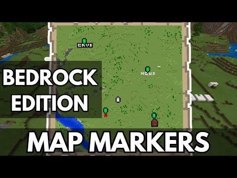 How To Make Map Marker In Minecraft Bedrock