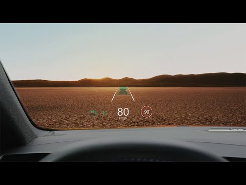  head-up display - Espace full hybrid E-Tech - Renault