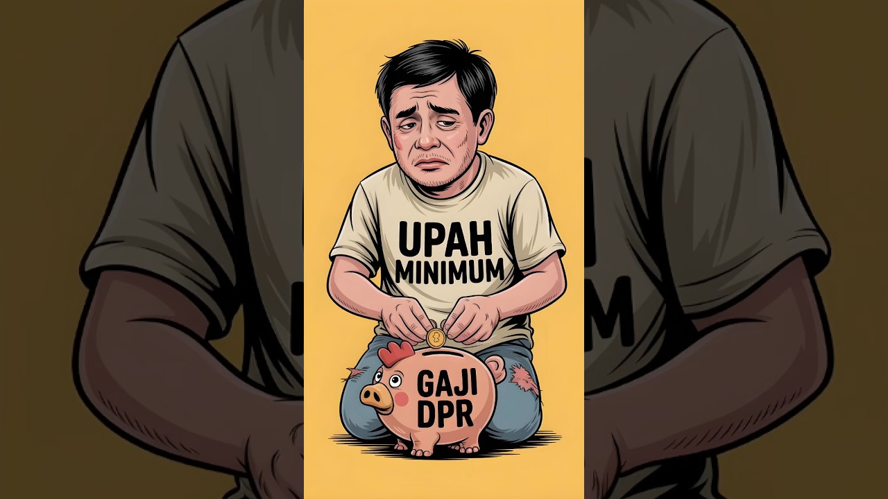 Upah Minimum Rakyat, Gaji DPR Maksimum — Meme Lucu Indonesia 2025  #memes #memengakakkocak