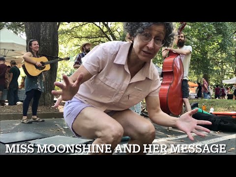 Hand Me Down my Walking Cane & Vaccine Buckdance - Miss Moonshine/Mr B Dog w Max & Maggie