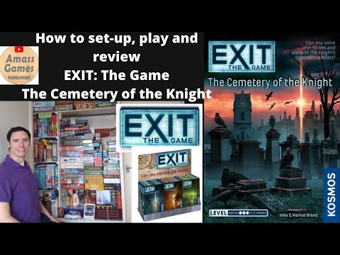 How to setup play and review Exit the Game: The Cemetery of the Knight by AmassGames