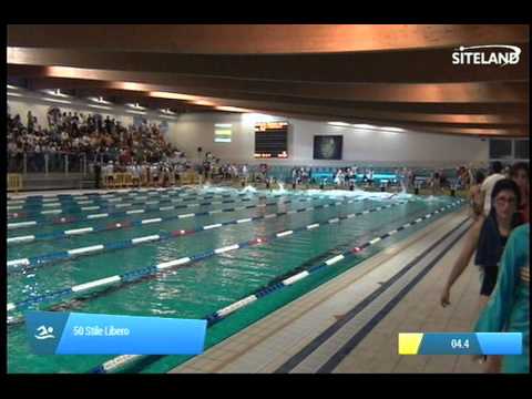 Serie 9 dei 50 Stile Libero  Assoluti Femmine Master - Campionati Regionali Masters 2014 di Veneto