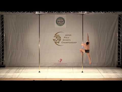 全日本ポール・スポーツ選手権大会2019 / Pole Sports / Elite / Senior Men / EyeCandy所属 / 新屋　直人　Naoto Araya