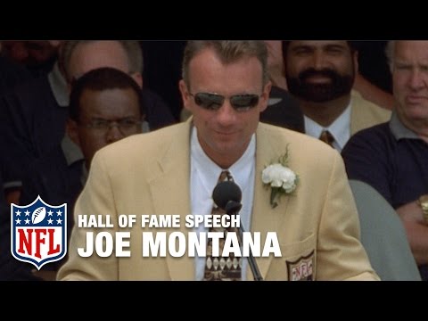 Joe "Cool" Montana Hall of Fame Speech | NFL Network