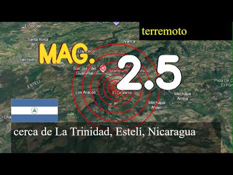 Terremoto cerca de La Trinidad, Estelí, Nicaragua actualizaciones en vivo hoy: Terremoto de magnitu