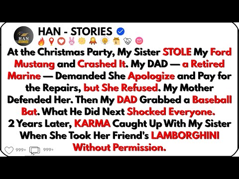 She STOLE My Car, CRASHED It, LIED, and My DAD Destroyed Her Life With a Baseball Bat | Family Drama
