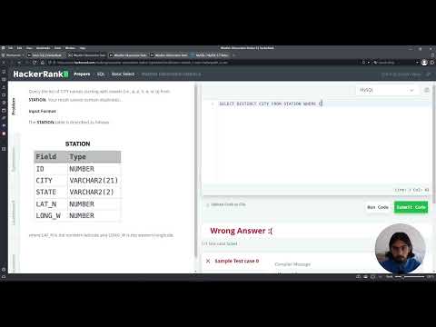 Weather Observation Station 6 Sql Basic Select Hackerrank Solution