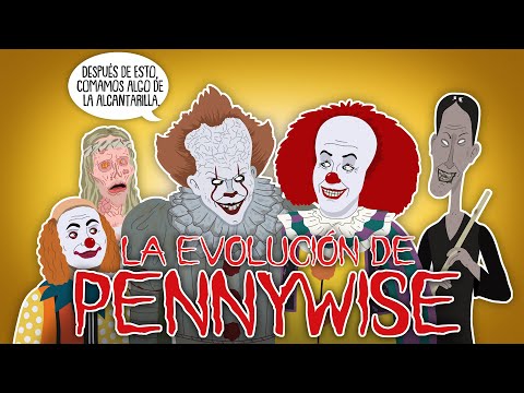 La evolución de Pennywise (Animada) (IT, Eso)