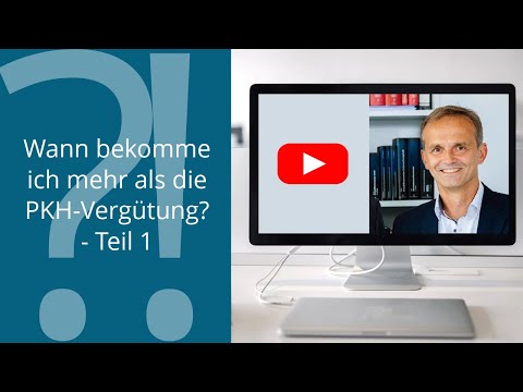 Gebührenrecht - Frage des Monats: Wann bekomme ich mehr als die PKH-Vergütung? - Teil 1
