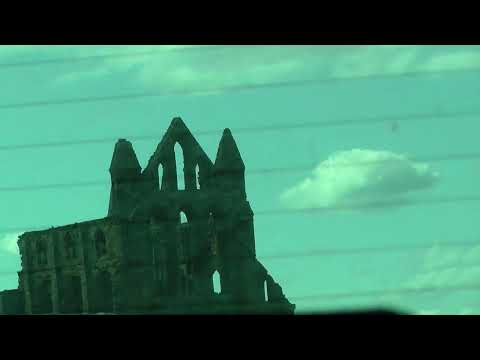 00054 FM Radio Band Scan I did at Whitby Abbey Sea Yorkshire Coast 2022 East Cliff