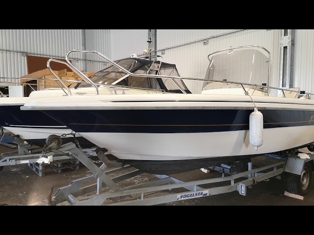 658116 Yamarin 5810 Big Ride (Yamaha 80 hp 4 stroke) with boat trailer - 2000