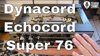 Review - Dynacord Echocord Super 76 - Studio tape echo and spring reverb