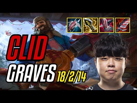 CLID - GRAVES vs LILLIA Jungle - KR Challenger - Patch 11.7