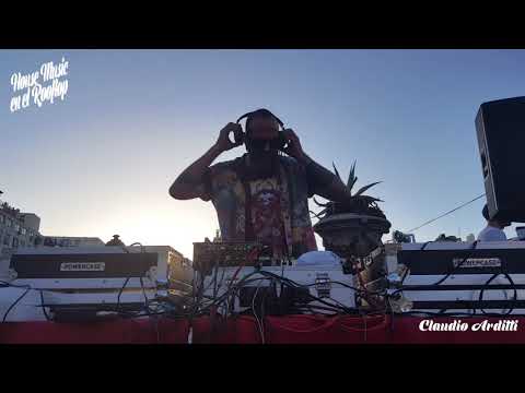 Claudio Arditti - set Vinyl - roof top Santiago