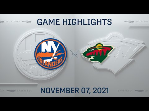 NHL Highlights | Islanders vs. Wild - Nov. 7, 2021