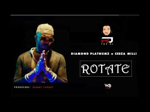 Rj The Dj ft Diamond Platnumz X  Ceeza Mill - Rotate (Official Music Audio)
