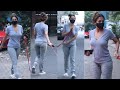 Malaika And Arora Dog Morning Walk Snapped By Media After Yoga Session YO YO HUNGAMA