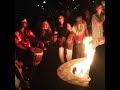 FULL MOON DRUM CIRCLE IN LAGUNA BEACH CALIFORNIA