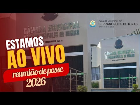 Sessão Solene de Posse nova Mesa Diretora 01/01/2026