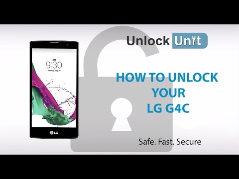 HOW TO UNLOCK LG G4c