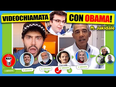 Fare una Videochiamata con Obama in 6 Gradi di Separazione - [Si Può Fare?] - ft Jakidale - theShow